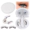 High Quality No Glue Low Moq Reusable Soft Magnetic Lashes Private Label Soft Magnetic Eyelashes With Applicator