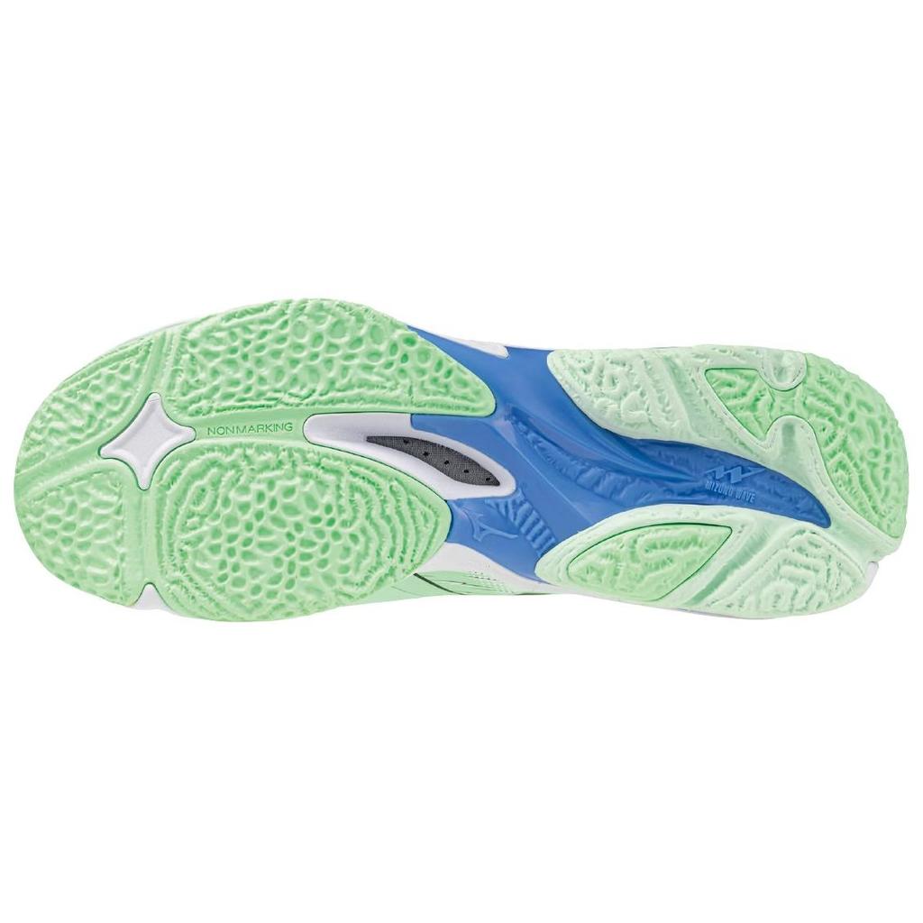 Mizuno Wave Lightning Neo 3 Neo Mint Unisex Sneakers Green Black Frontier-Blue V1GA240286