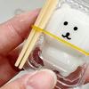 1/2/3Pcs Stress Relief Bear Toy with Clear Box & Chopsticks, Cartoon Bento Bear Squeeze Toy, Slow Rising Bear Sensory Toy for Anxiety Reduction
