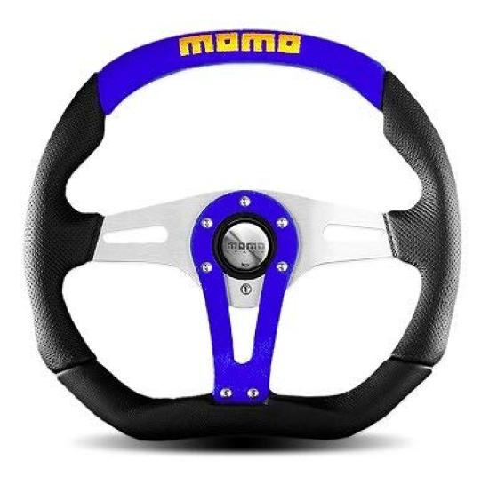 

MOMO Steering Trek 35 Pie Leather/BL T-3