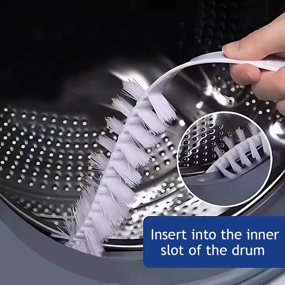360 Degree Bendable Head Drum Cleaning Brush Long Handle Brush