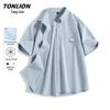 TonLion Men's Summer Lightweight Short Sleeve Shirt