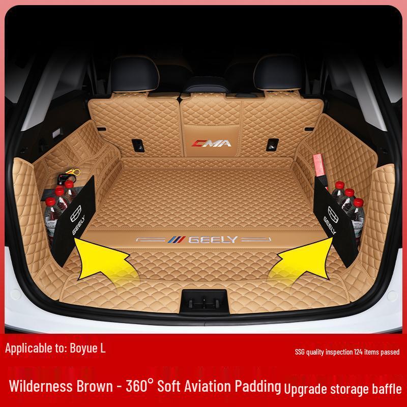 Trunk Mat for Boyue L 2023 Model - Car Accessories and Decorative Tail Box Mat