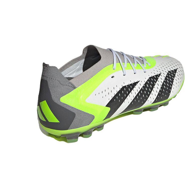 Adidas Predator Round Toe Lace-Up AG (Rubber Short Studs) Slip-Resistant Durable Soccer Shoes Men Soccer Shoes Gray Green IG5170