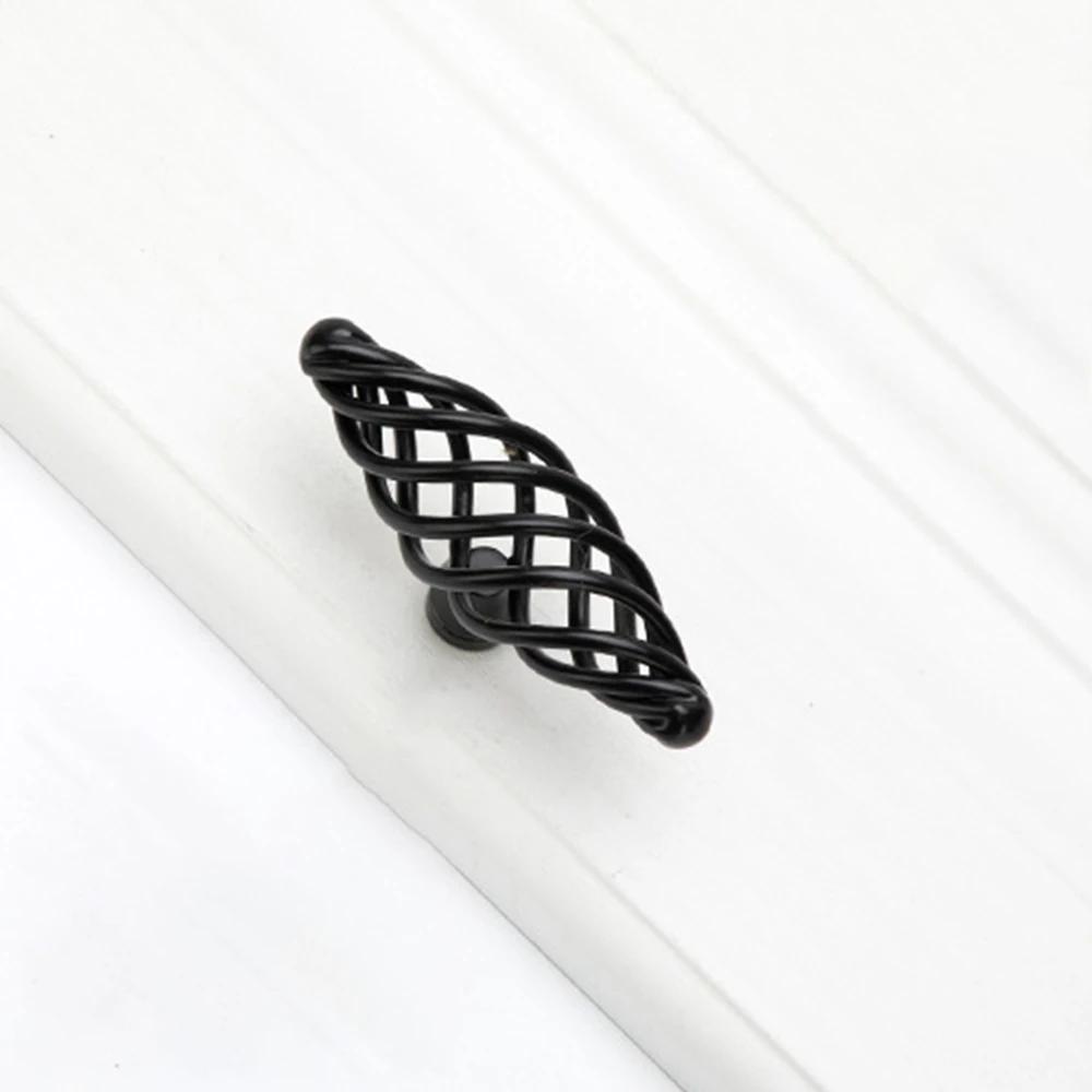 Antique Bronze Birdcage Home Hardware Cupboard Wardrobe Handle Pull Drawer Knobs Door Knob Furniture Handles Cabinet Pullers