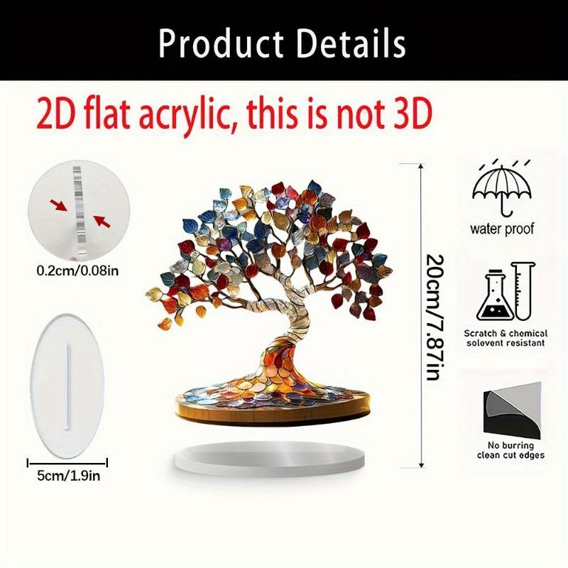 1SET New Rose Gift Acrylic Tabletop Ornament Valentine's Day Niche Rose Gift Decorative Ornament Bedroom