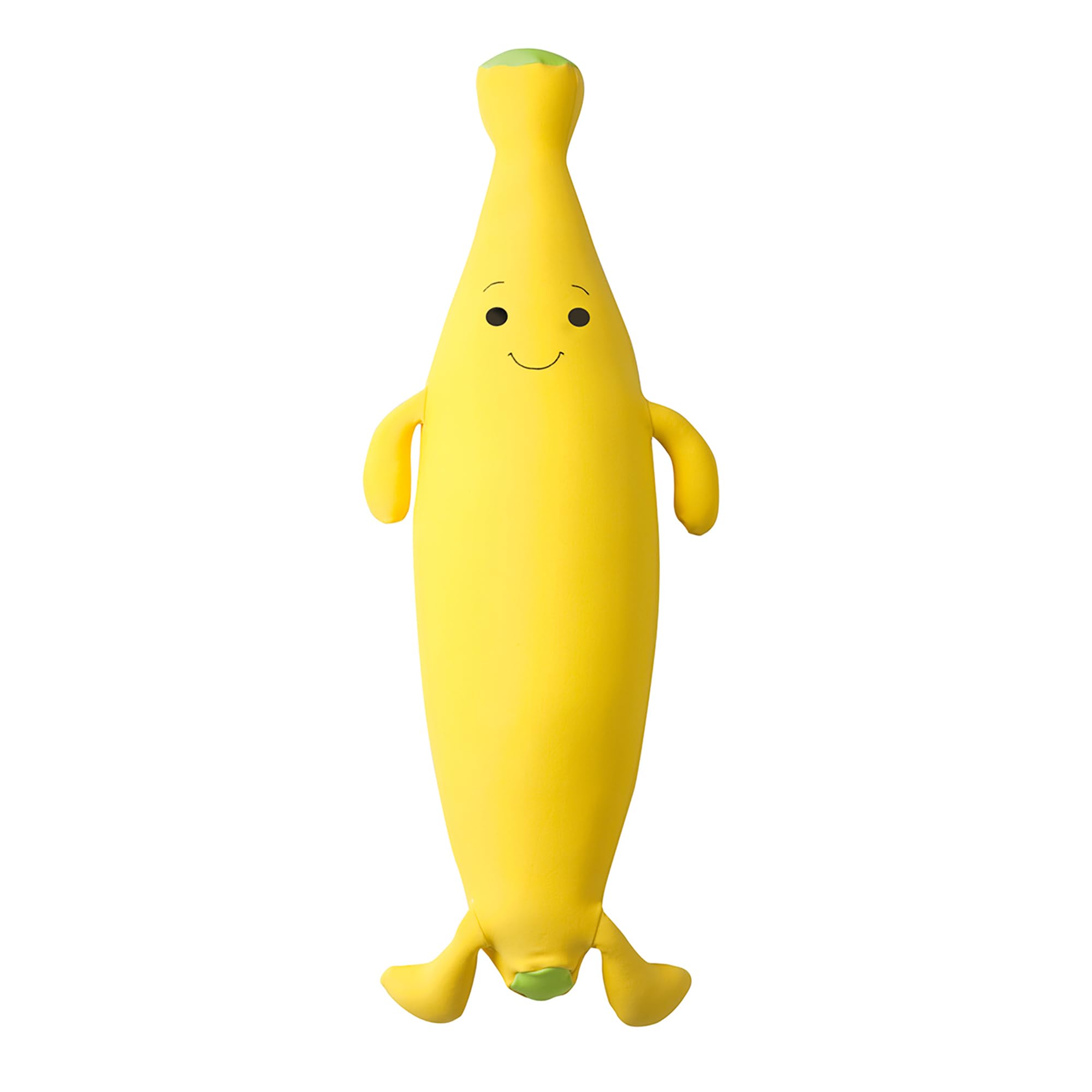 

MOGU Mogucci Подушка-банан Сделано в Японии Подушка с гранулами, которая нужна вашему телу Трудно изнашивается Использует порошковые гранулы Средний размер Желтый Подушка для тела Детская