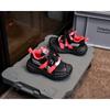 Kids Breathable Mesh Velcro Athletic Running Sneakers Children Tire Sole Casual Dad Shoes