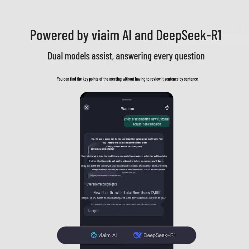 iFLYTEK iFLYBUDS 2 Active Noise Cancelling Recording Bluetooth Earbuds