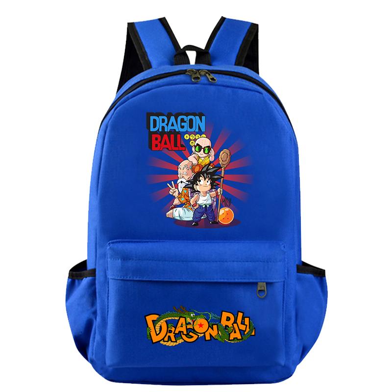 Anime Dragon Ball Cute Cartoon Backpack Document Bag for Girl Boy Teenager Best Gifts Schoolbag Men Women Leisure Travel Unisex Bagpack Rucksack