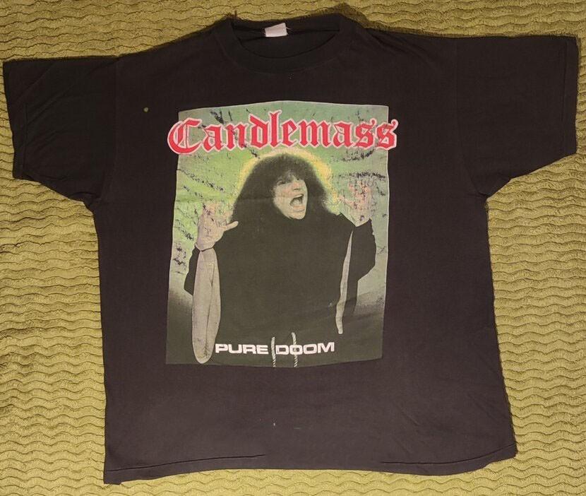 Candlemass Band Pure Doom Black Shirt Unisex Concert All Sizes SG908 Unisex T-Shirt XXXL