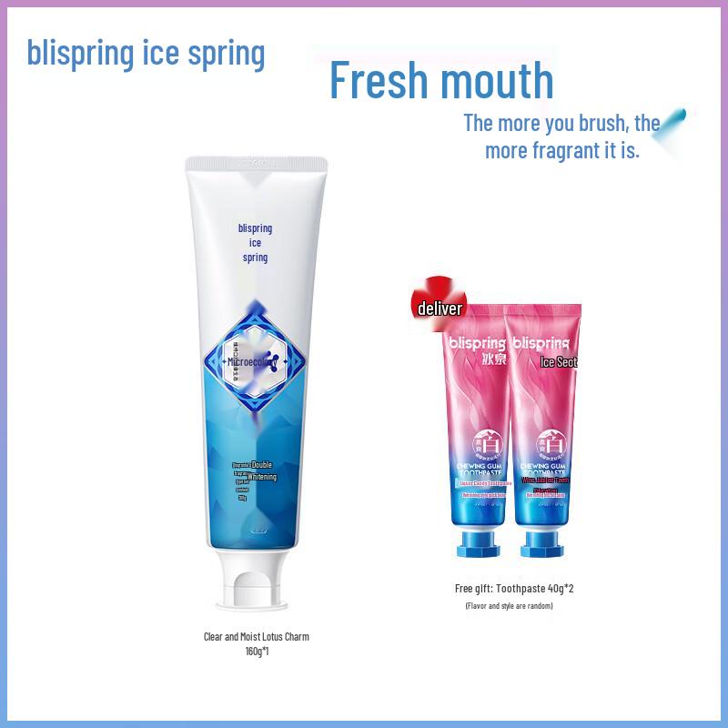 

Blispring Enzyme Whitening Toothpaste