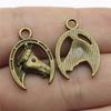 10pcs Lucky Horseshoe Horse Shoe Charms For Jewelry Making Antique Jewelry Making DIY Handmade Craft