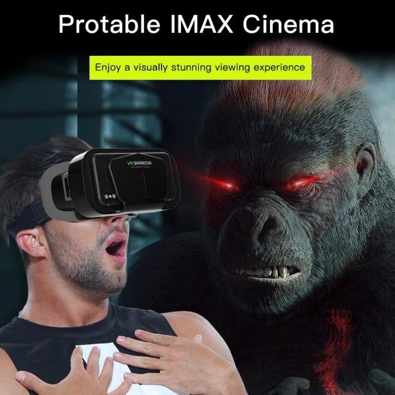 3D VR Gaming Glasses, Head-Mounted Panoramic VR Box, for 4.7-7.0 Inch Smartphones