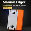 Manual Edge Beveler Banding Trimmer, Mini Band Trimmer & Cutter, Stainless Steel Blade Veneer Hand-held Woodworking Tool for Woodworking, Durable