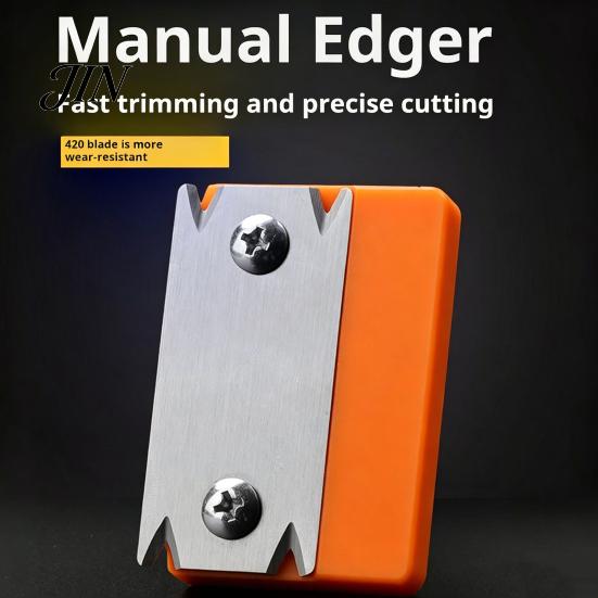 Manual Edge Beveler Banding Trimmer, Mini Band Trimmer & Cutter, Stainless Steel Blade Veneer Hand-held Woodworking Tool for Woodworking, Durable