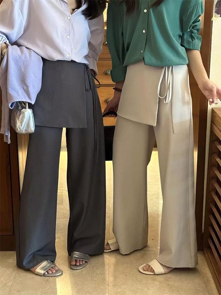 Ribbon Skirt Pants Set 5COLOR