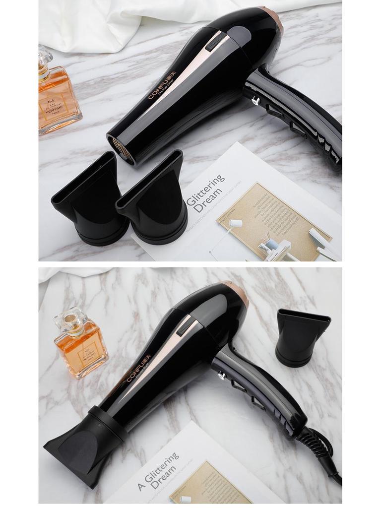 Kangfu 8894 Professional 2400W Hair Dryer with Nozzle for Salons and Barber Shops