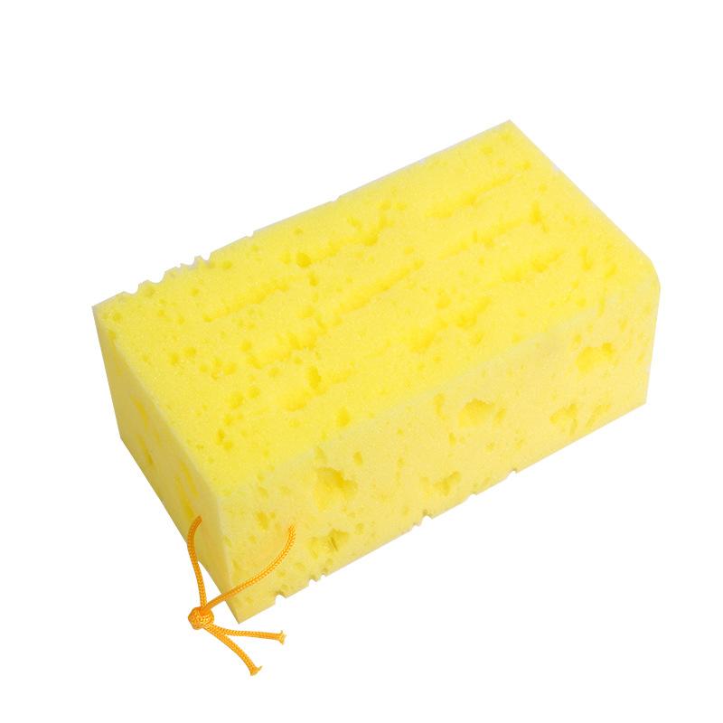 

Губка высокой плотности для чистки автомобиля, Губка сотовой структуры против износа, Коралловый блок-губка, Чудо-чистка, Большая губка для мытья автомобиля 16.5*10*7 жёлтый