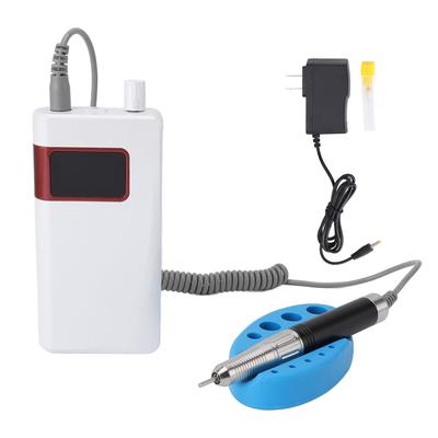 Máquina de Esmalte de Uñas Taladro Eléctrico para Uñas Sin Escobillas 35000rpm Recargable Portátil Pulido de Uñas