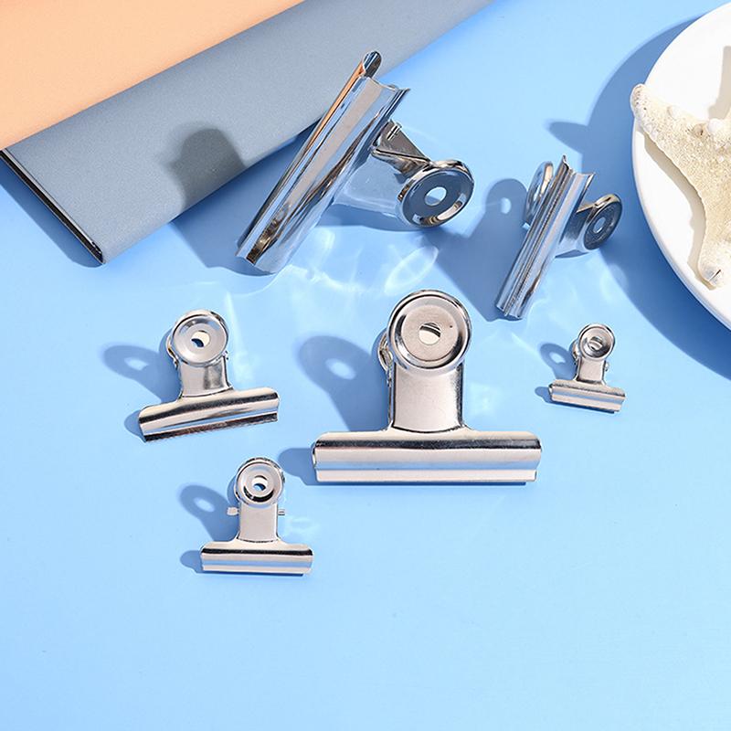 10pcs Heavy-Duty Stainless Steel Food Bag Sealing Clips - Air-Tight, Reusable Multipurpose Clips For Kitchen, Office, School
