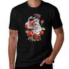 Red Roses And Ladybug Girl Power By Anne Cha Modern Rosie The Riveter Tshirt Trendy Casual Short Sleeve Shirt