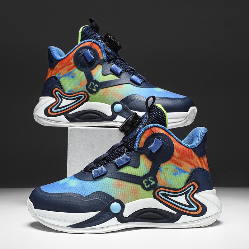 Jungen Basketballschuhe Herbst 2025 rutschfestes Mesh für große Kinder