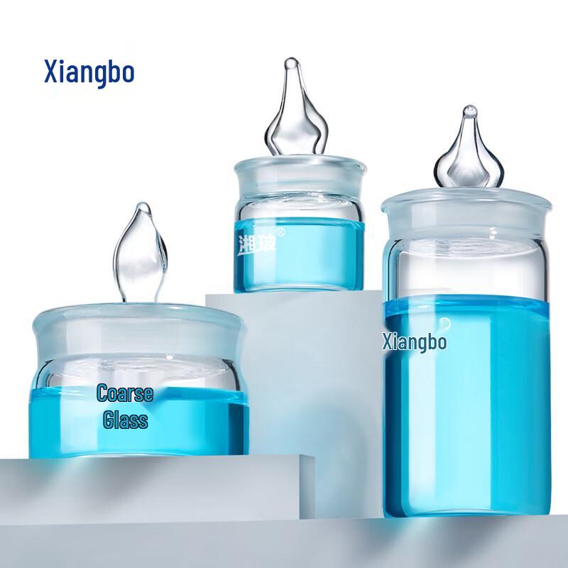 High Borosilicate Glass Weighing Bottle with Lid