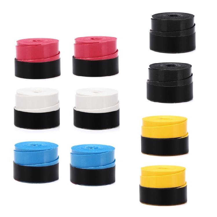 10Pcs Tennis Grip Head Overgrips Antislip Tennis Rackets Grip Sweat Tape