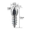 50/100pcs Universal Tire Studs Screws Nails Wheel Tyre Snow Spikes Set Anti-Slip Anti-Ice for Electric Scooter Truck Motorcycle