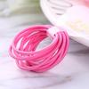 100PCS/bags  2mm Diameter 3cm  Kids Nylon Elastic Hair Bands Ponytail Holder Rope Elasticity Hair Ties for DIY Hair Accessories