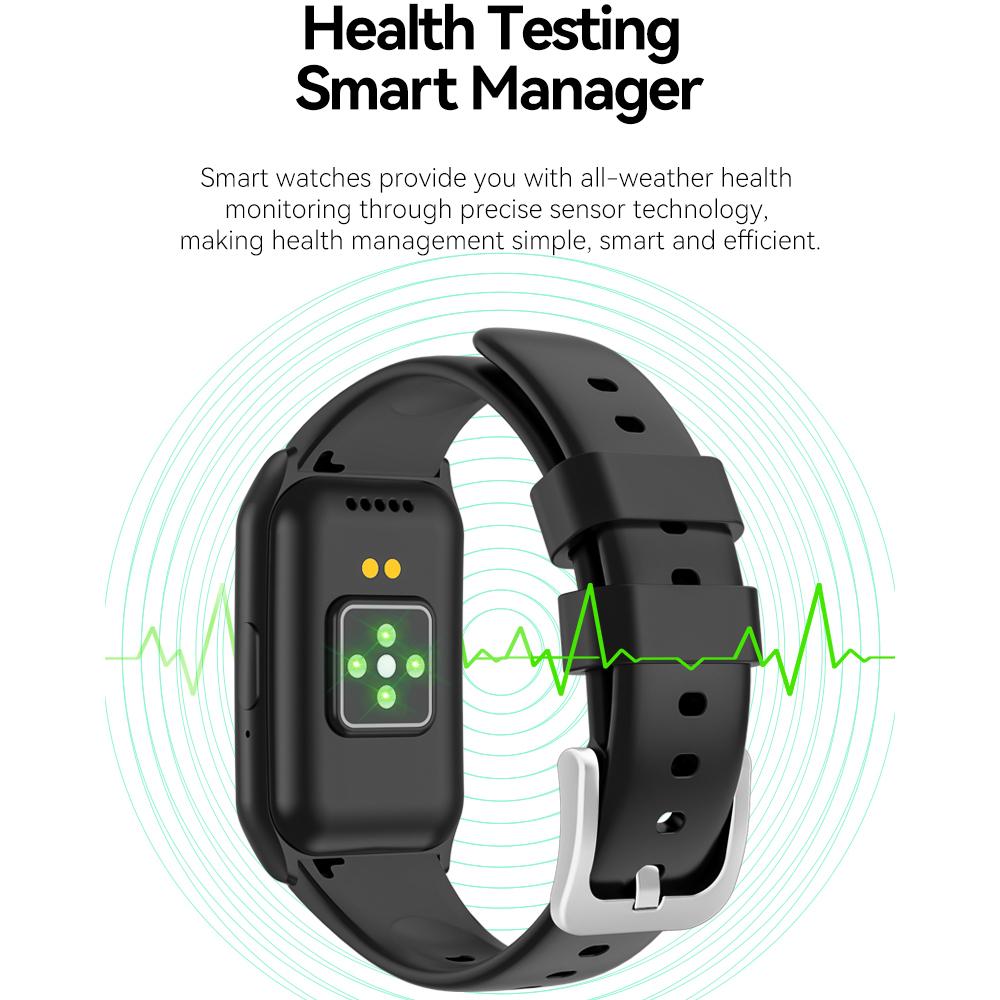Multifunctional Smartwatch Bluetooth Blood Pressure Sleep Heart Rate Monitoring Smart Wristband for Women/Men
