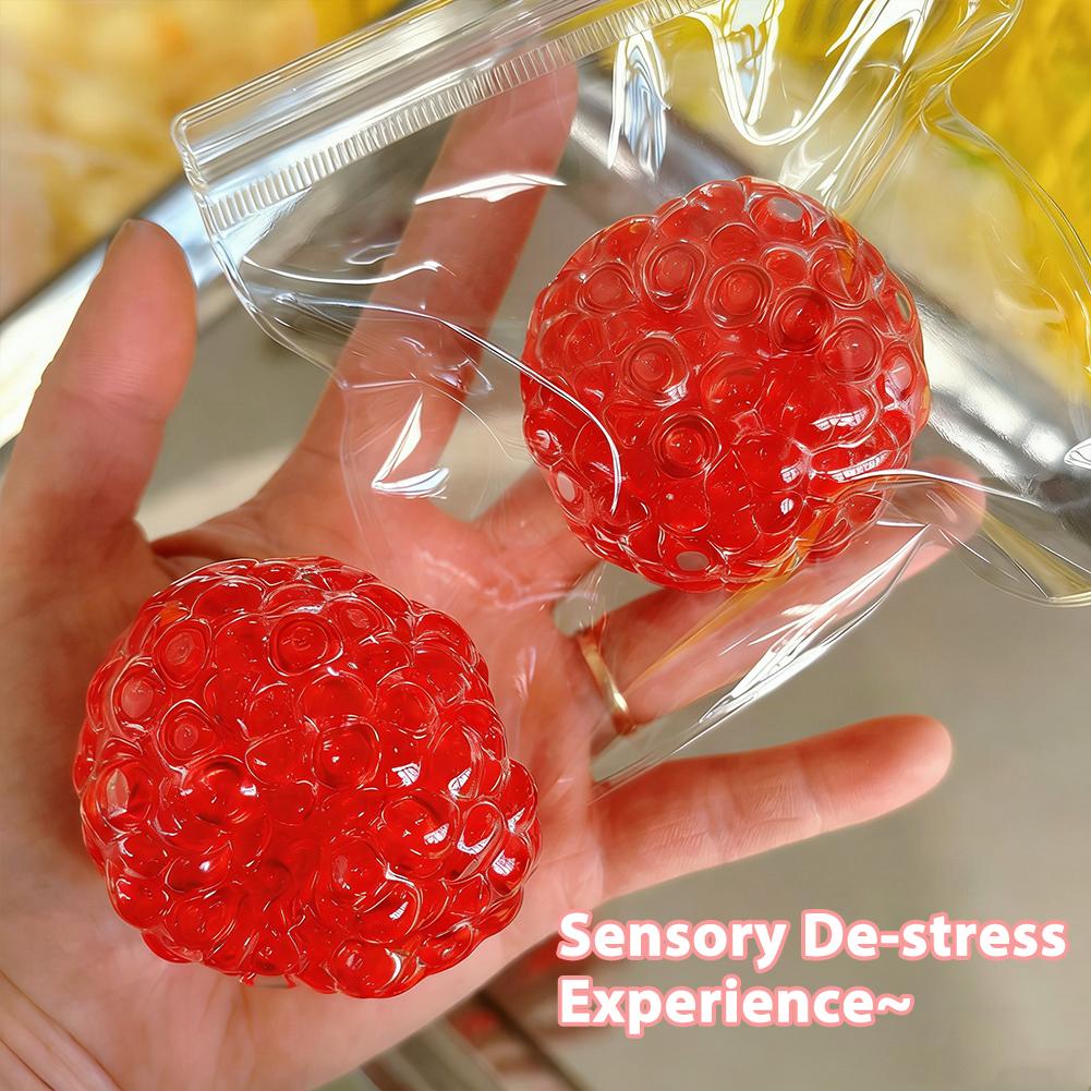 upgrade Ice Bead Squishy Balls - Super Soft Mochi Fidget Toy with Slow Rebound Texture for Anxiety Relief & Relaxation