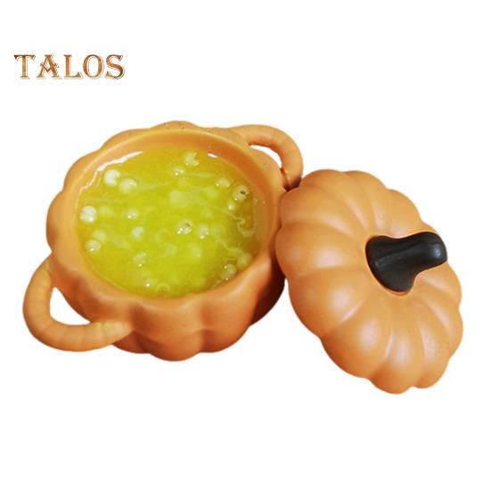 

Модель мини-кастрюли Мини-кастрюля с тыквой и пшенной кашей Миниатюрная игрушка-еда для 1:12 Мини-домиков в масштабе Декор для кухни оранжевый