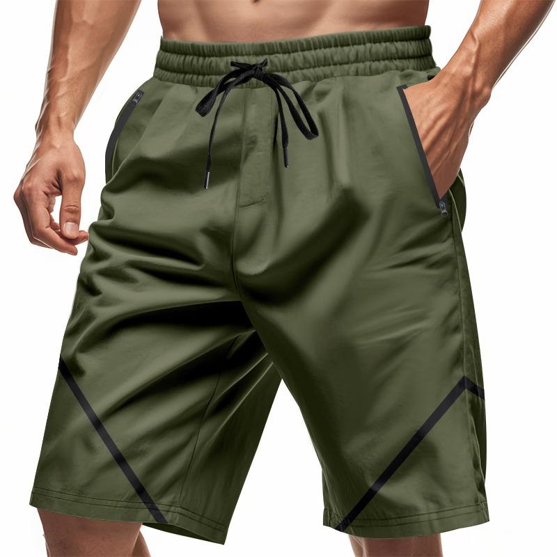 Summer New American Style Sports Shorts Light Luxury Simple Casual Beach Shorts for Men