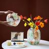 Clear Glass Vase Irregular Pattern Hydroponic Dried Flower Arrangement Terrarium Flower Vase Home Decoration Accessories