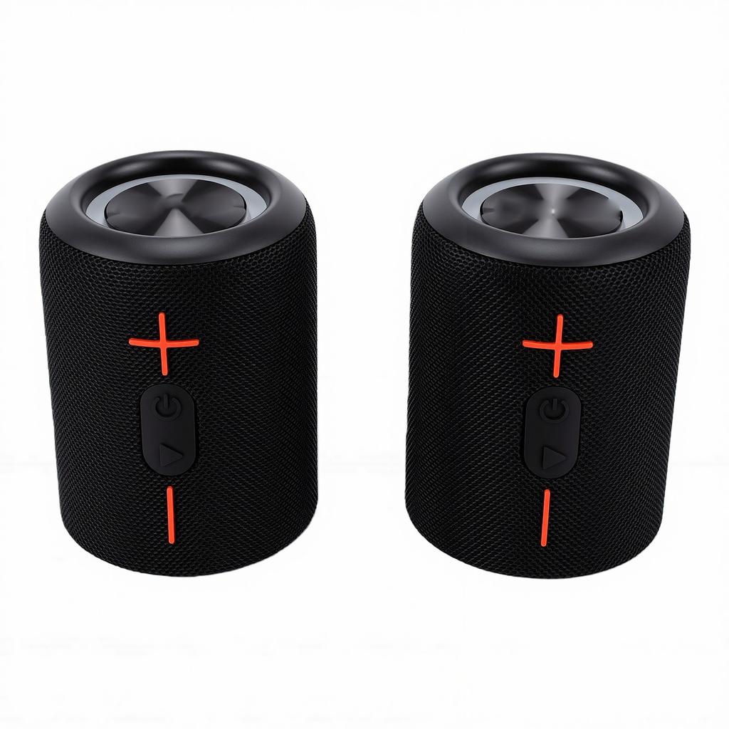 2 in 1 Split Bluetooth Speaker 20W Loud Sound Wireless Speaker with Microphone for Home Outdoor Travel Use IPX6 Water
