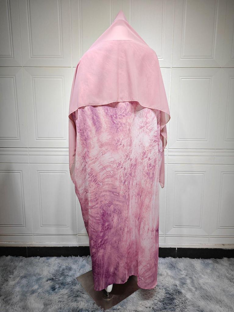 MQ200 Bescheidener Cardigan Abaya Modetrend mit Hijab - Damenbekleidung aus dem Nahen Osten