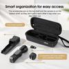 Waterproof Mini Carrying Case PU Handbag for Insta360 Luna Ultra Gimbal Camera Accessories