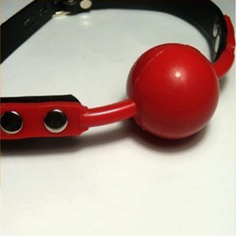 Manyjoy 4.8mm Ball Shape Mouth Gag Bondage Slave Toys Open Mouth Gag Erotic Sex Toys For Woman Couples Adult Sex Games