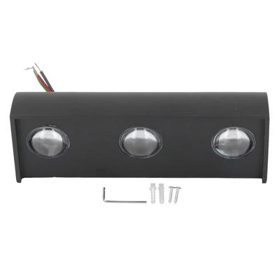 LED Wall Lights 3 LED 3W Glareless Soft Warm Light IP65 Waterproof Durable Aluminium Modern Design Outdoor Wall Lights