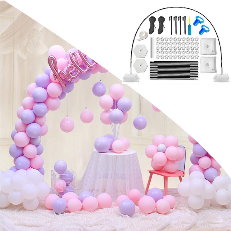 Balloon Arch Kit Balloon Kits For Arches With Base Adjustable Garland Backdrop Wedding Decoration For Graduation Celebration