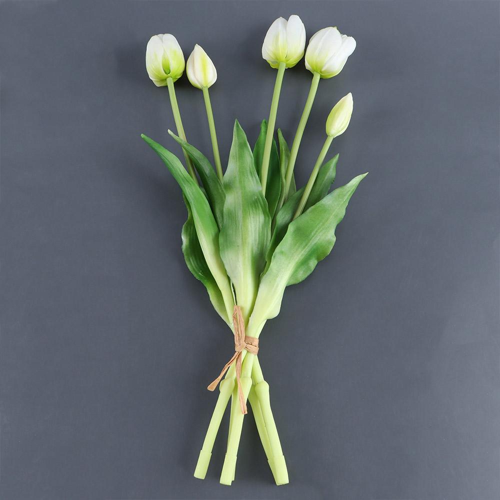 Supplies Office Bridal Hand Flowers Bouquet Home Decoration Artificial Tulips Flower Fake Flower