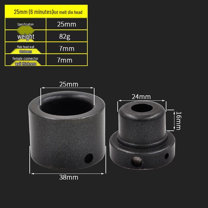 PPR Hot Melt Tool: Electronic Temperature-Controlled Heat Fusion Welder for PB/PE Water Pipes (75-110mm).