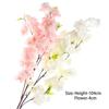 1PC Table 4 Branches Silk Artificial Sakura Home Decoration Cherry Blossom Fake Flower