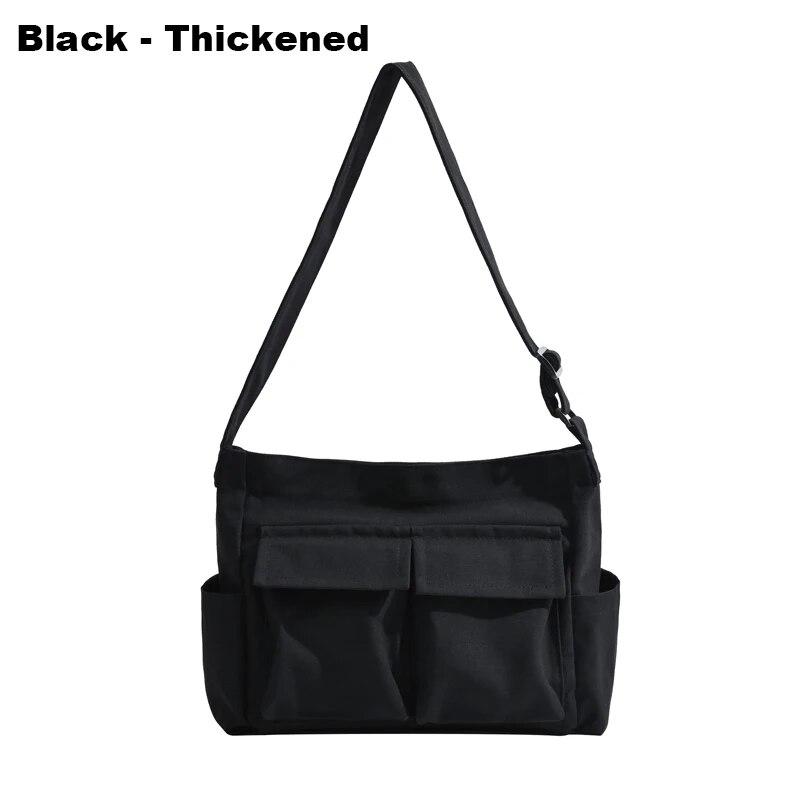 Meet Bags Vrouwen Vintage Handtas Canvas Tiener Schoudertassen Messenger Bags Dames Casual Handtas Crossbody Portemonnee