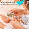 Electric Nail Clipper Polisher with LED Light 2-Speed Rechargeable 2-In-1 Automatic Fingernail File Baby Kids Adults Seniors Manicure Trimmer
