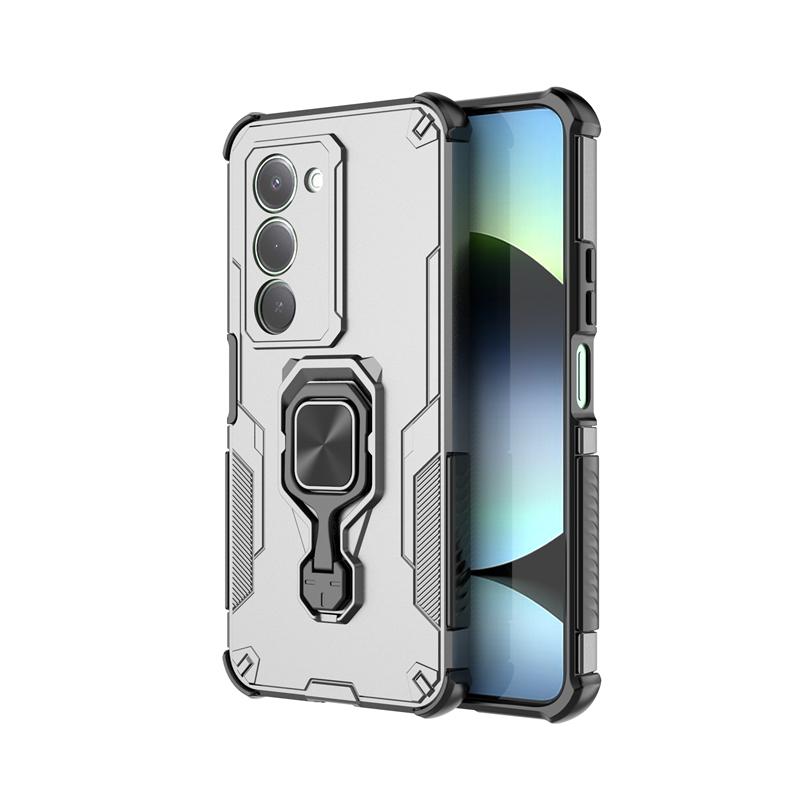 Heavy Armor Case For Xiaomi Redmi 15 Magnetic Suction Stand Phone Holder Back Cover Redmi 15 15C Case For Redmi 15 Case 6.9 inch