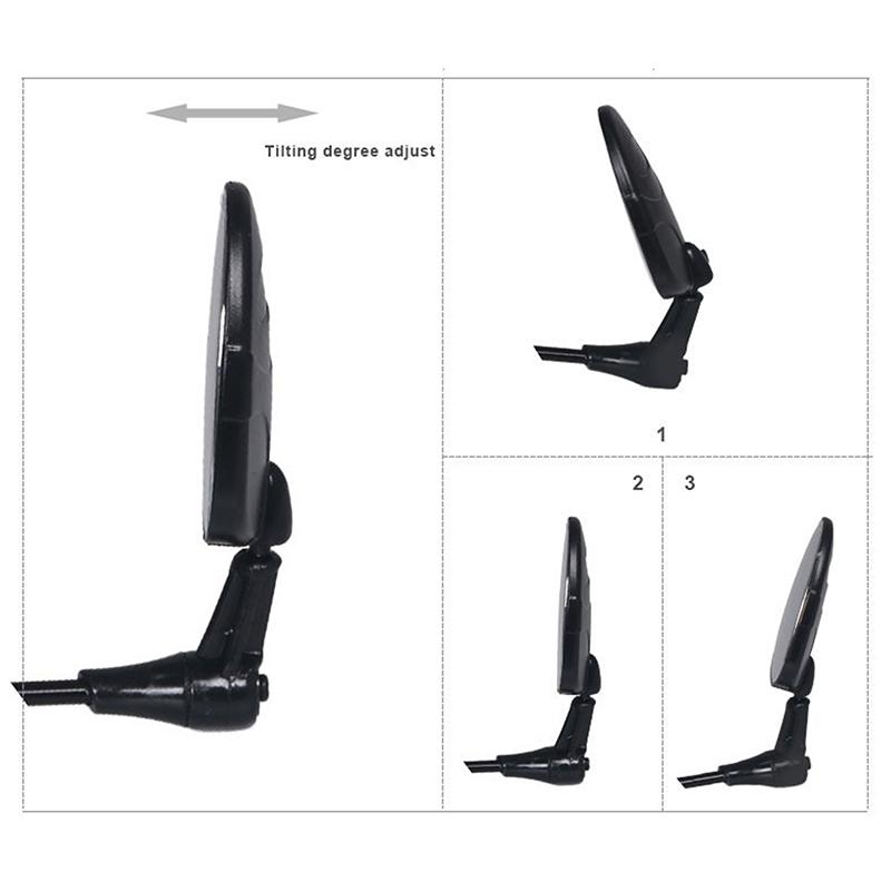 Adjustable Road Bicycle Cycling Rear View Mirror Universal Pro Helmet Mirror