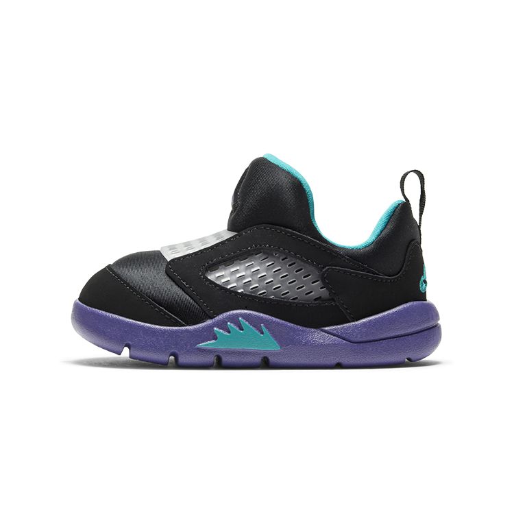 

Детские кроссовки Air Jordan 5 Retro Little Flex TD Black Grape New-Emerald Grape-Ice CK1228-007